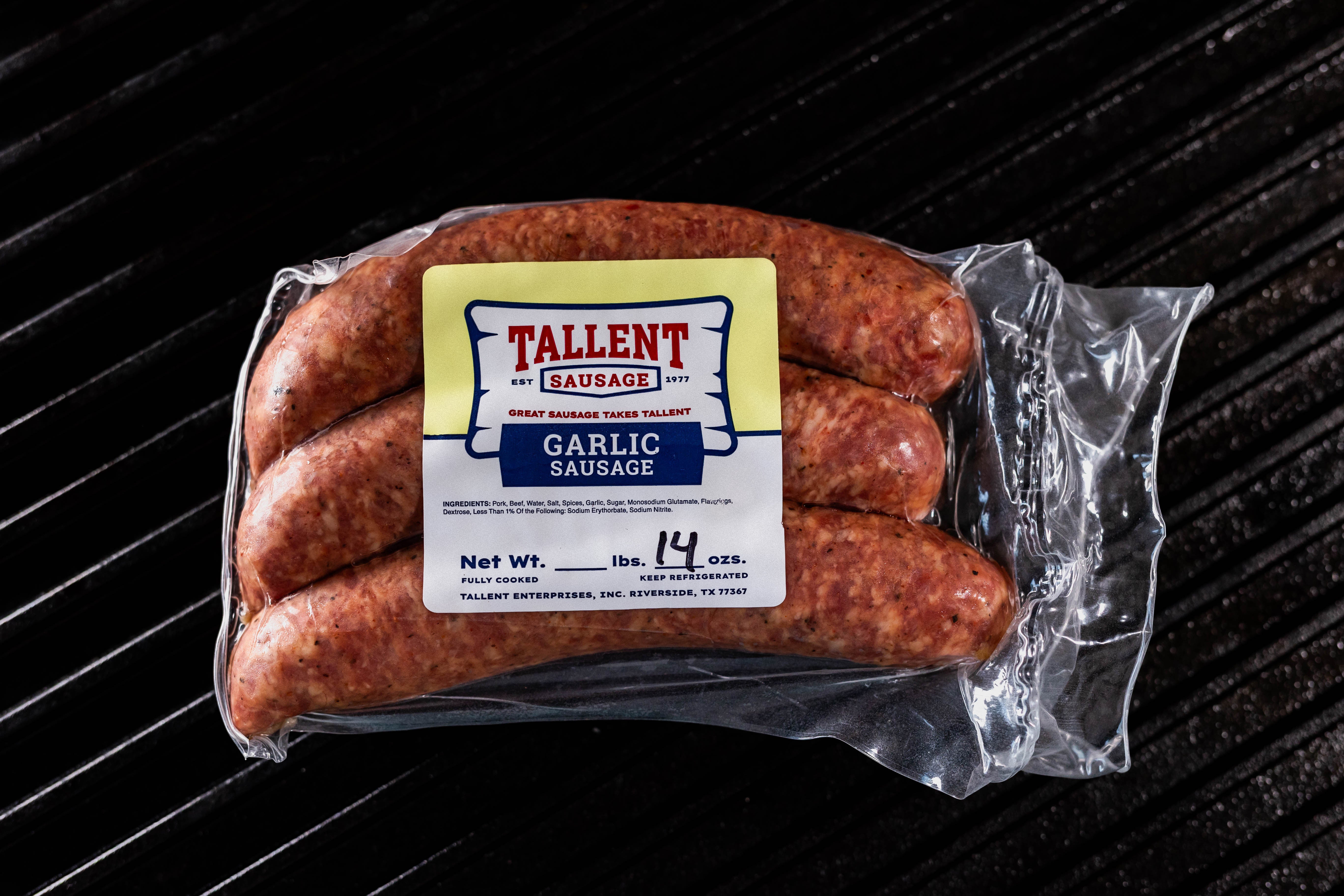 Smoked Sausage - Garlic