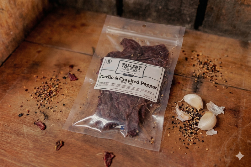 Jerky Garlic & Cracked Pepper
