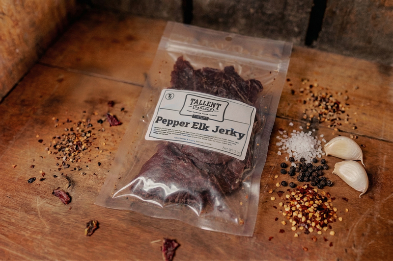 Jerky Elk Peppered